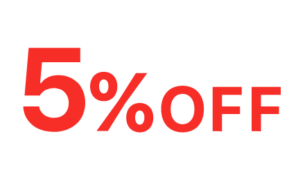 5%OFF